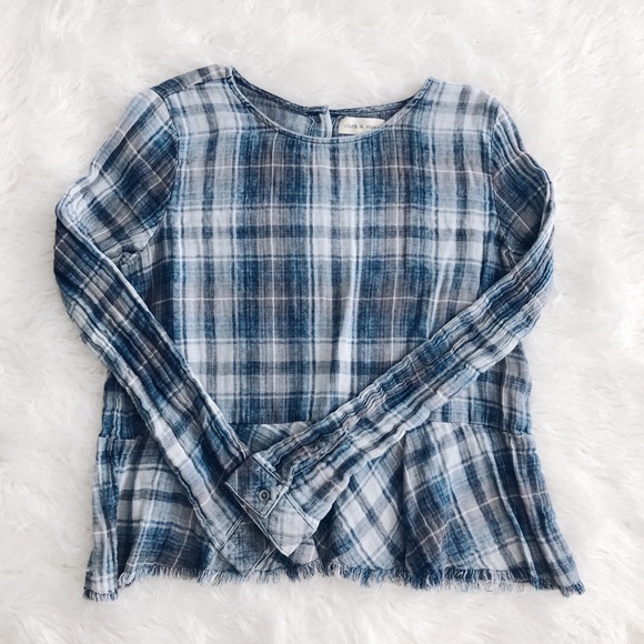 H&M Plaid Top - Picture 2 of 6